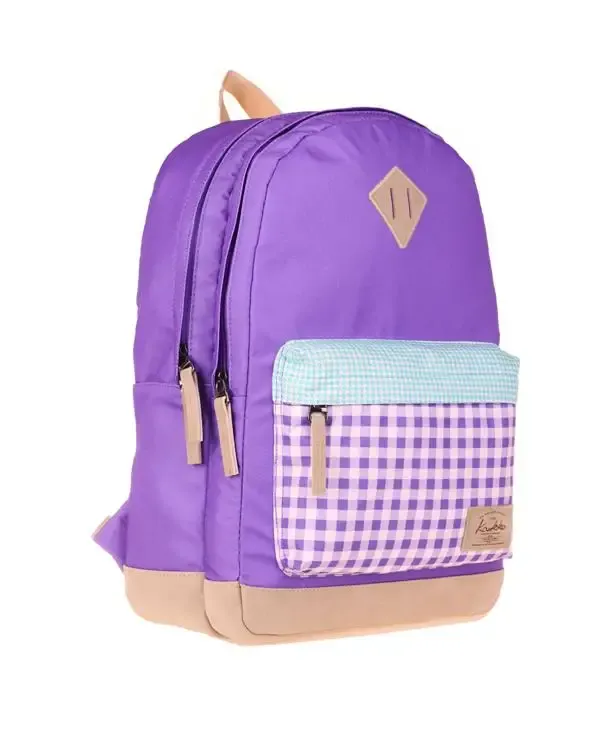 Kaukko Wichlight Sırt Çantası - Plaid Lila