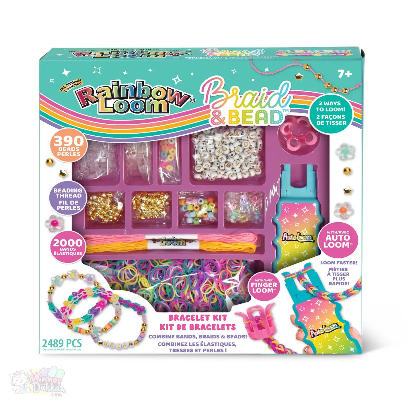 Tokidas Rainbow Loom Braid and Bead Set