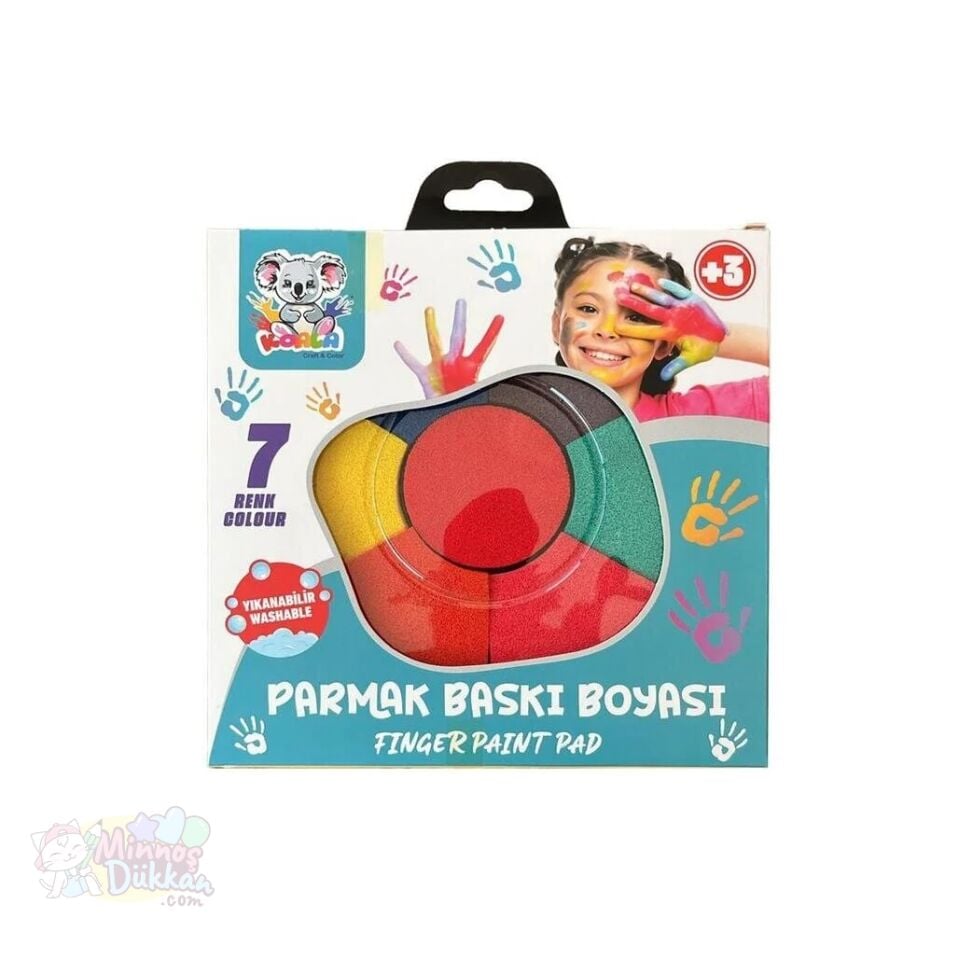 Koala Parmak Boya 7 Renk