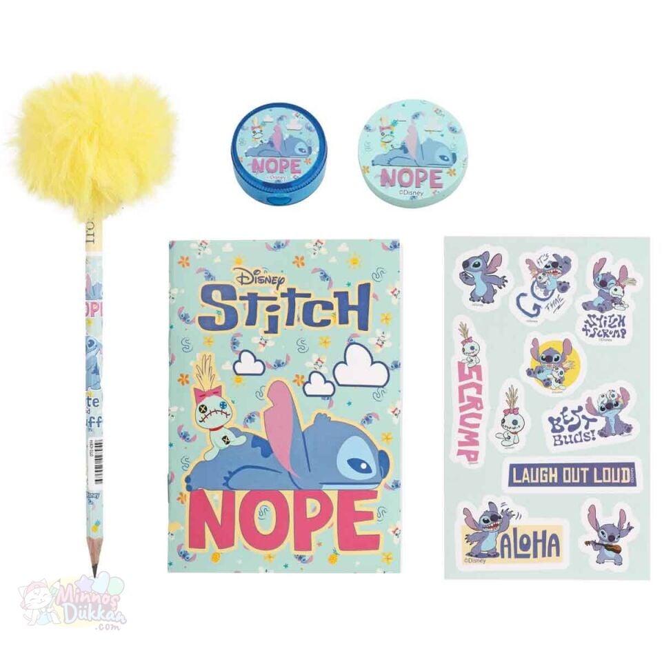 Stitch 5 Parça Kırtasiye Seti
