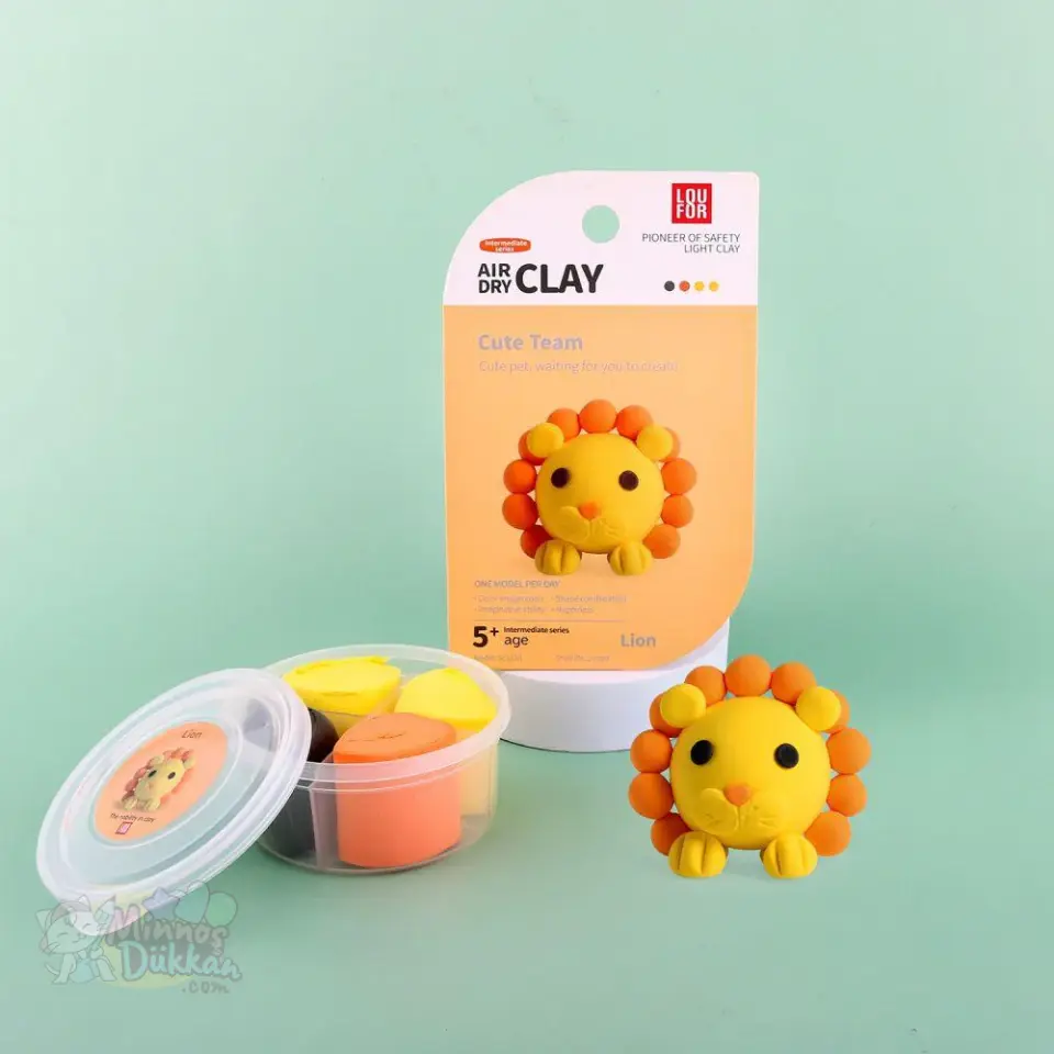 Air Clay Proje Hamuru 4 Renk - Pet Paradise