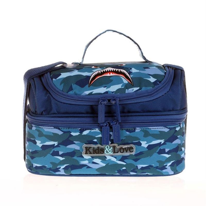 Kaukko KidsLove Beslenme Çantası - Square Shark