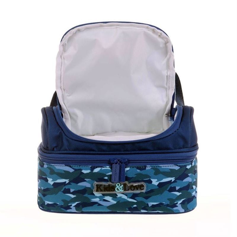 Kaukko KidsLove Beslenme Çantası - Square Shark