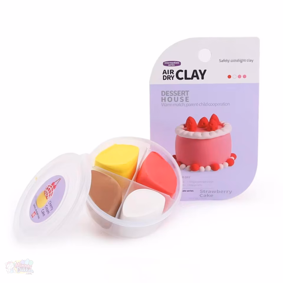 Air Clay Proje Hamuru 4 Renk - Dessert House