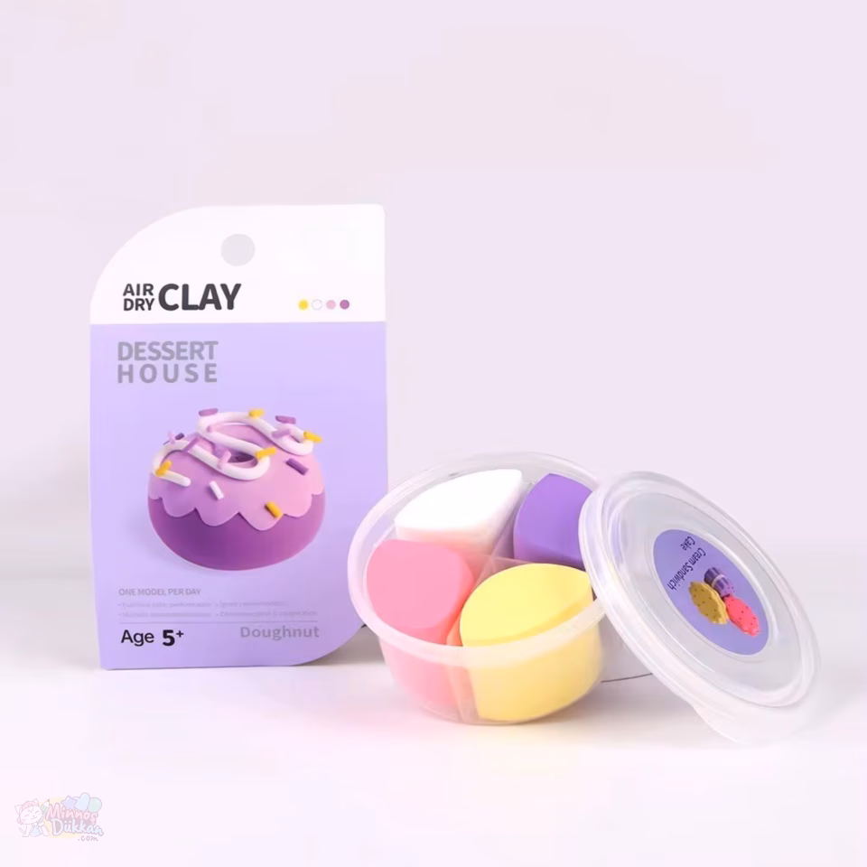 Air Clay Proje Hamuru 4 Renk - Dessert House