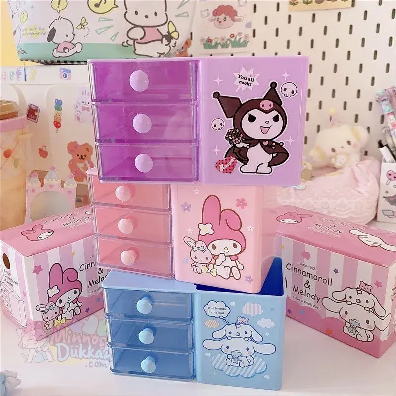 Sanrio Çekmeceli Masaüstü Organizer