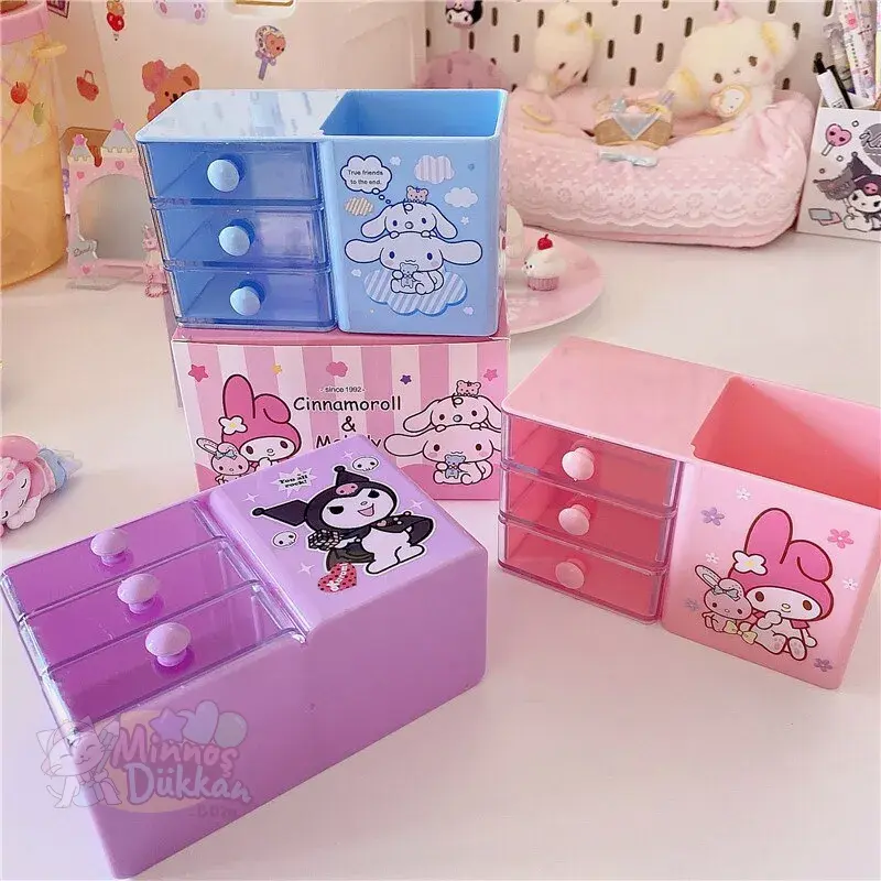 Sanrio Çekmeceli Masaüstü Organizer