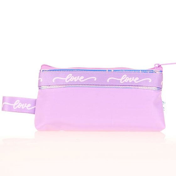 Kaukko Mirror Baggy Kalem Çantası - Lila