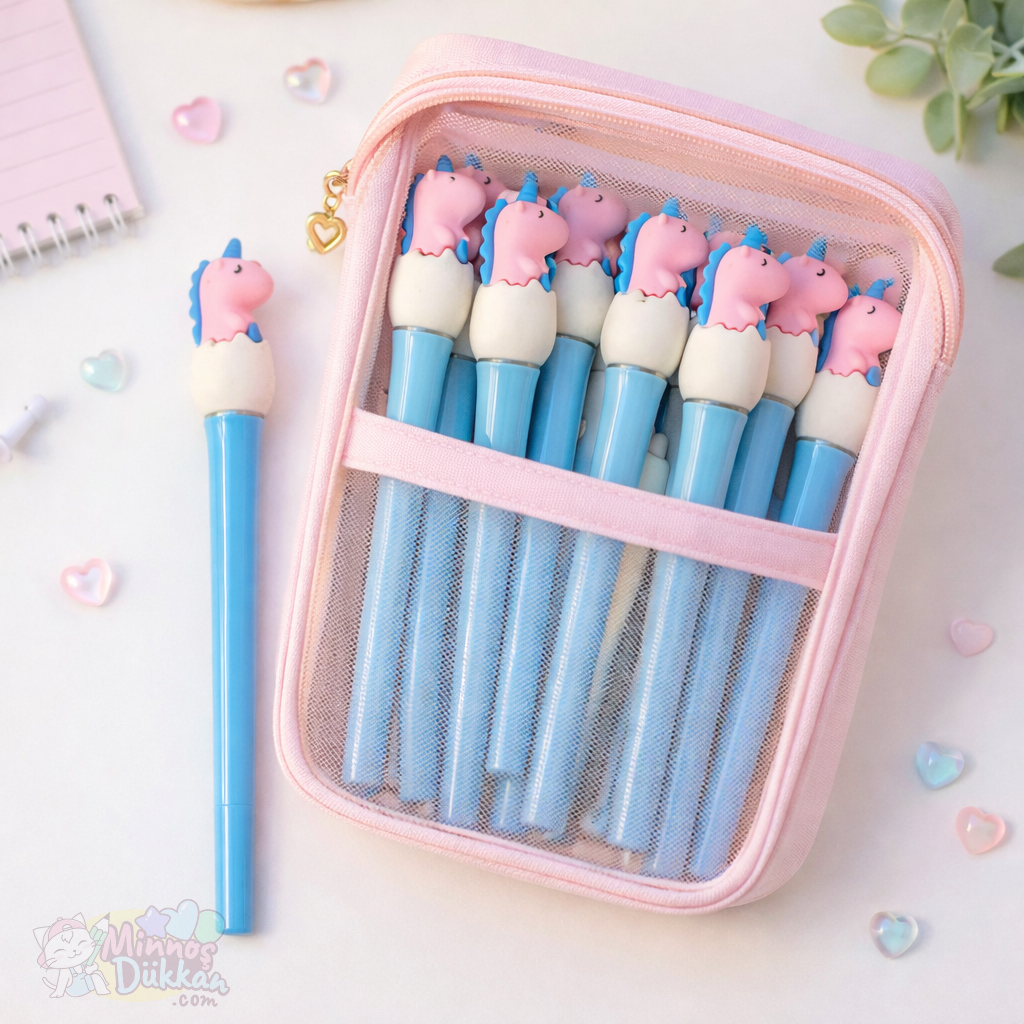 Yumurtalı Dinozor Işıklı Jel Tükenmez Kalem