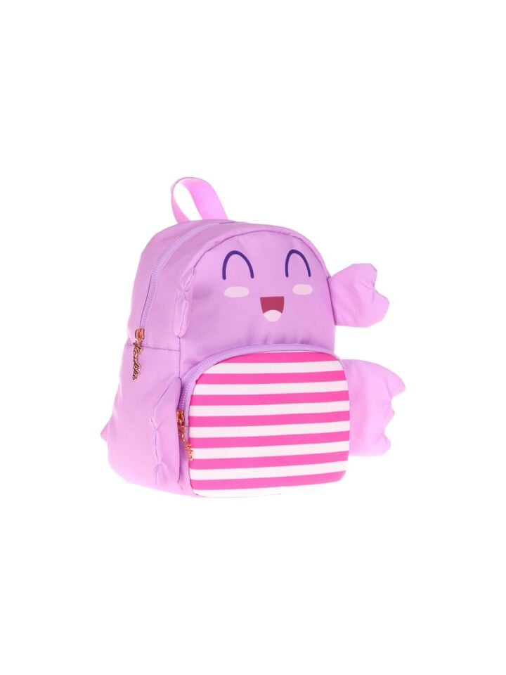 KAUKKO KIDS LOVE ANAOKUL ÇANTASI - LİLAC BEE