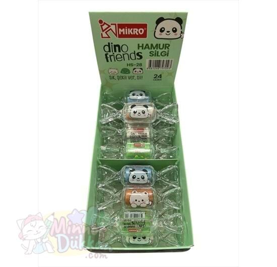 Mikro Dino Friends Hamur Silgi