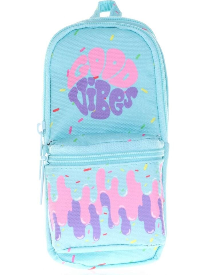 Kaukko Layer Junior Bag Kalem Çantası - Good Vibes