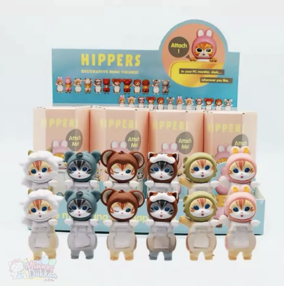 Sonny Hippers Kıyafetli Kedi Mini Figür