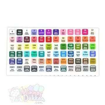 Penmark Art Marker Çift Taraflı Marker Set 72 Renk