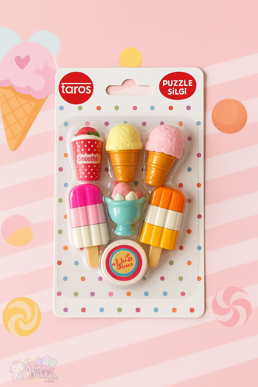 Taros Puzzle Silgi - Dondurma