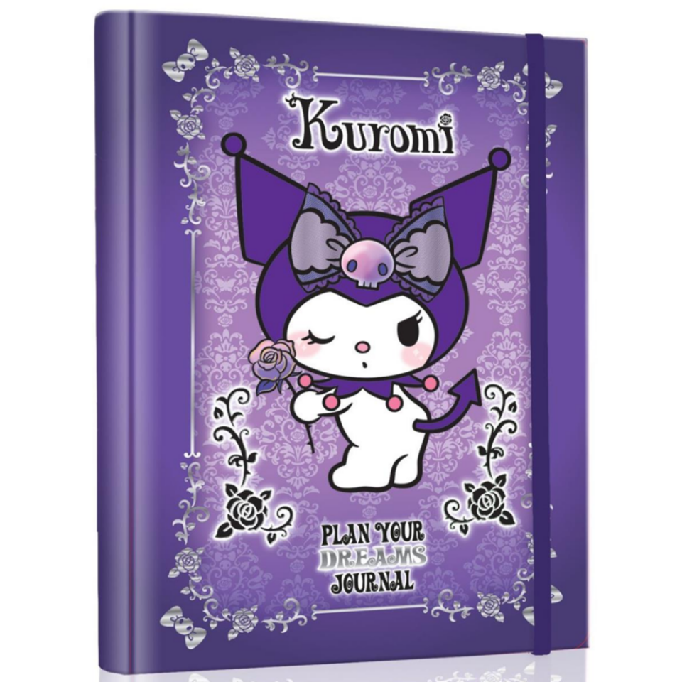 VJ Kuromi Gizli Spiralli Planlayıcı Defter 17x23 - 1854