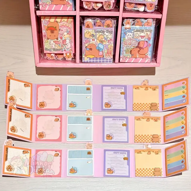 Açılabilen 6 Gözlü Not Defteri