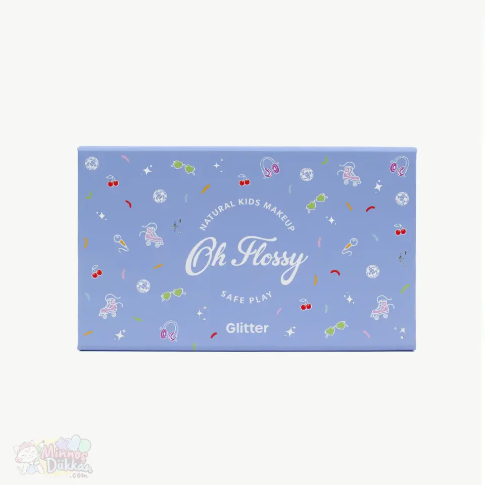 Oh Flossy Çocuk Doğal Yüz Boyama Seti - Glitter
