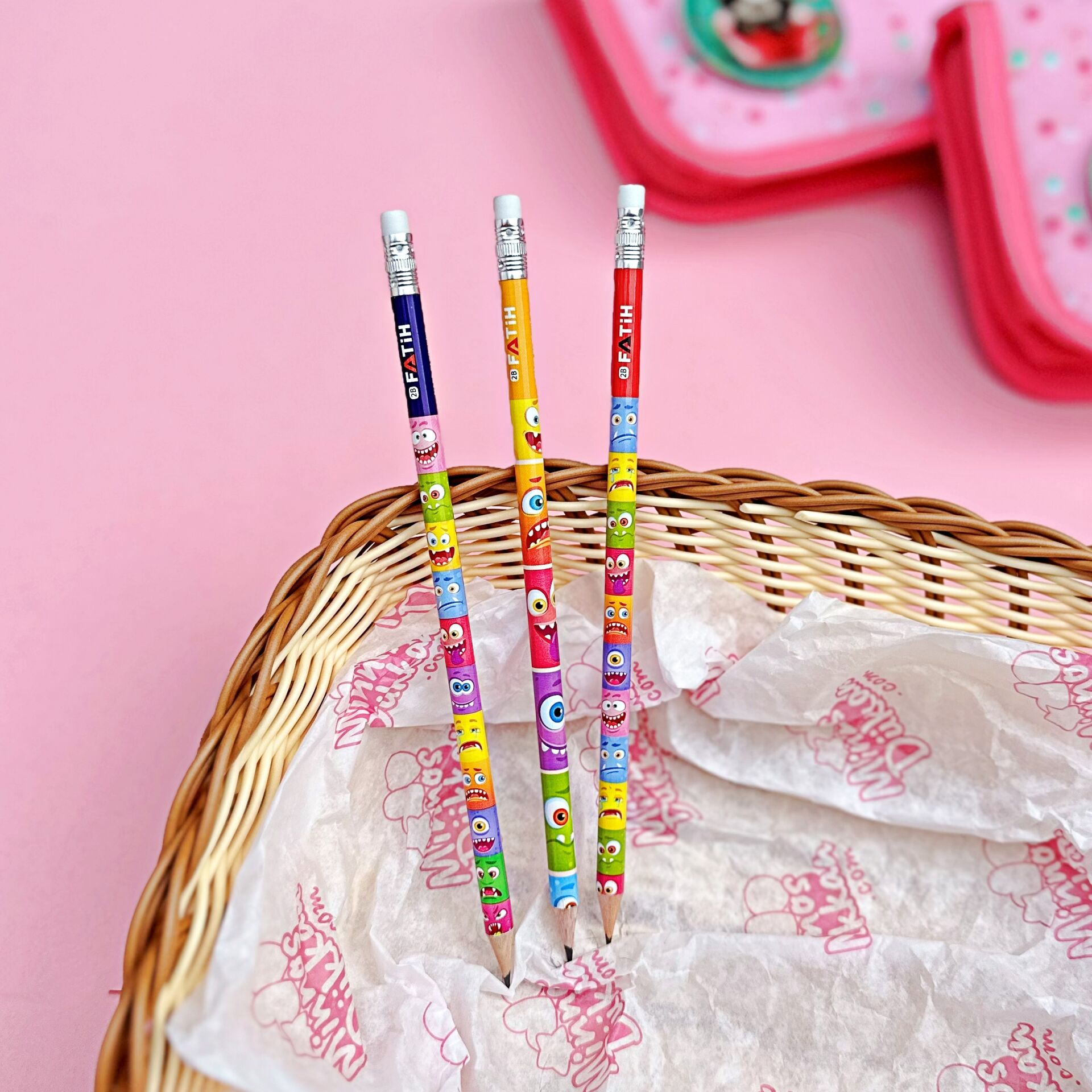 Fatih Emoji Silgili Kurşun Kalem