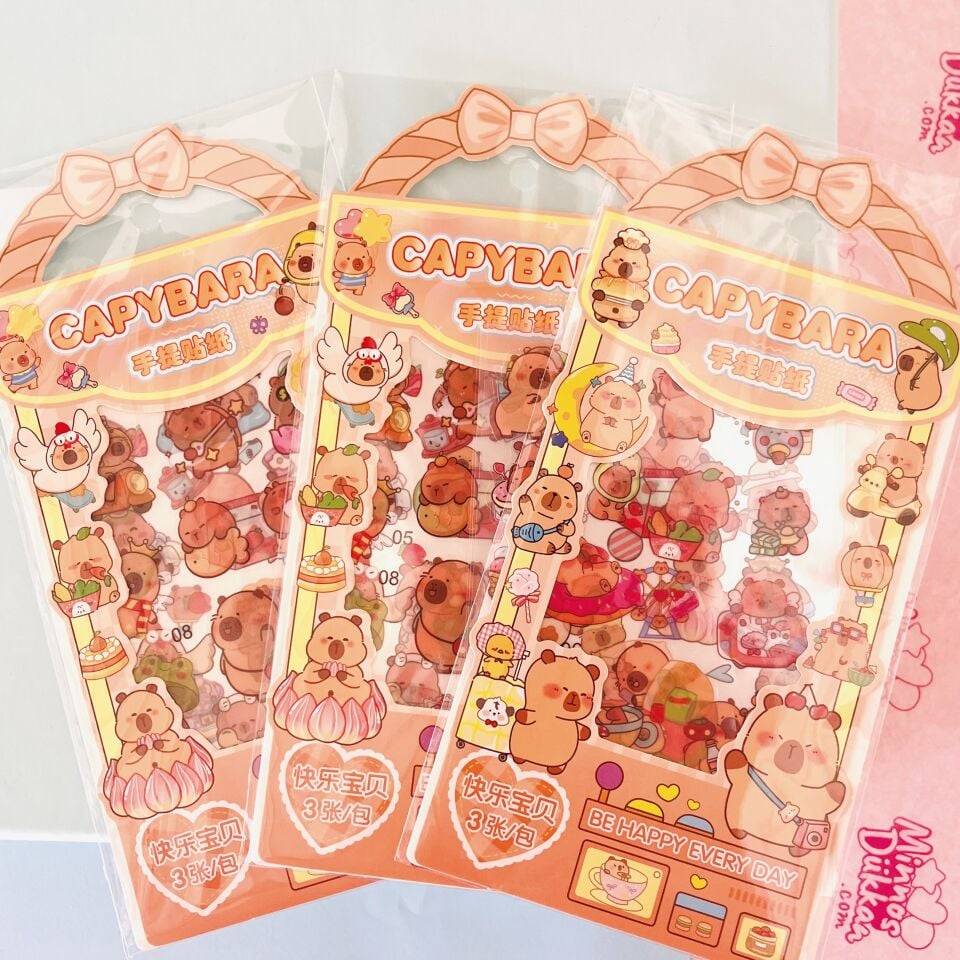 Capybara Askılı Sticker