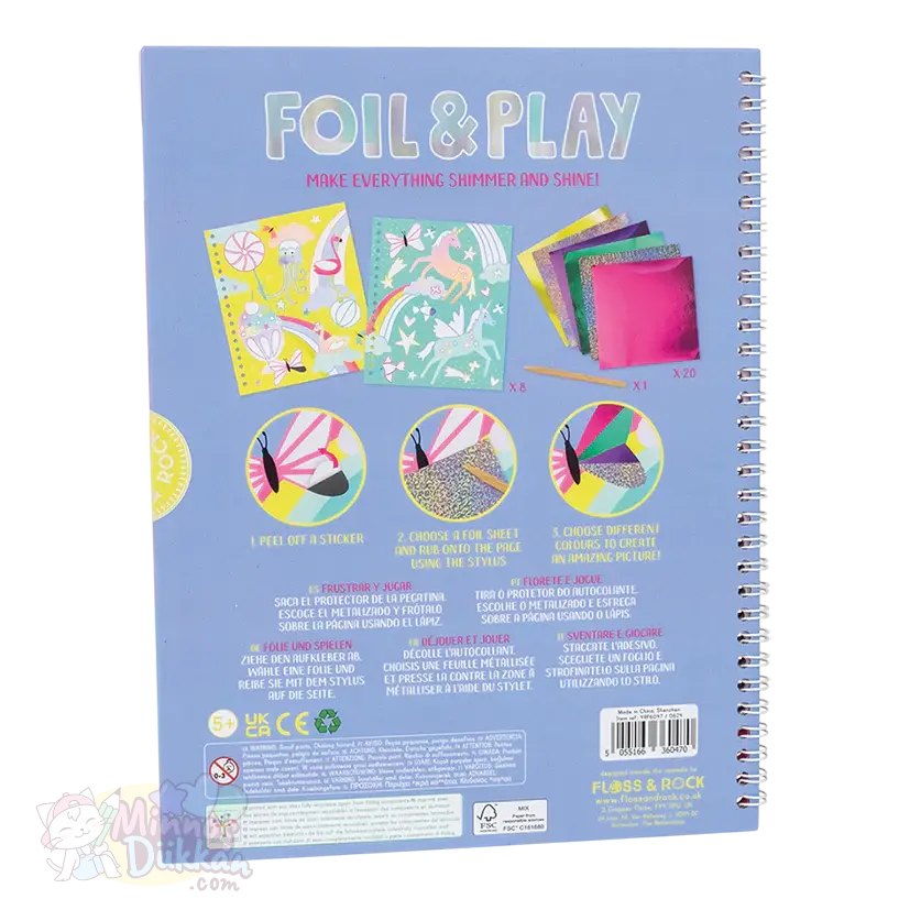 Floss Rock Folyo Aktivite Seti - Fantasy