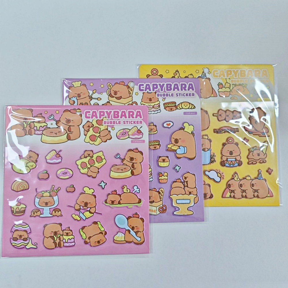 Capybara Bubble Sticker