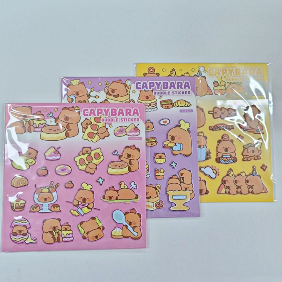 Capybara Bubble Sticker