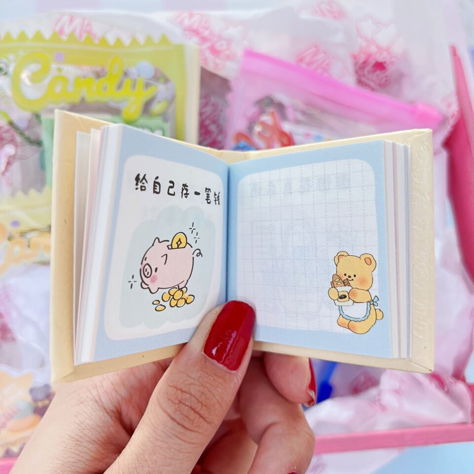 Candy Zilli Paketli Minik Defter