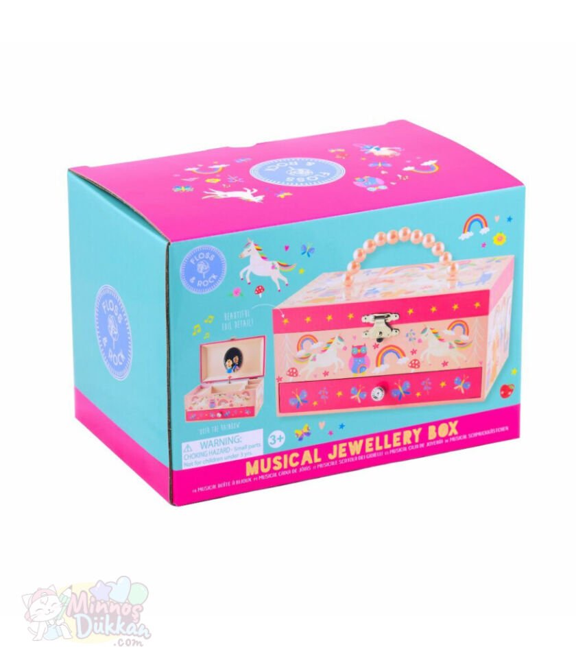 Floss Rock Müzikli Mücevher Kutusu - Rainbow Fairy