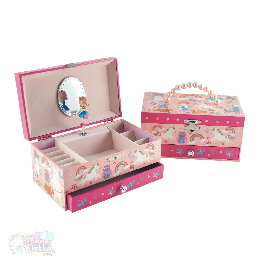 Floss Rock Müzikli Mücevher Kutusu - Rainbow Fairy