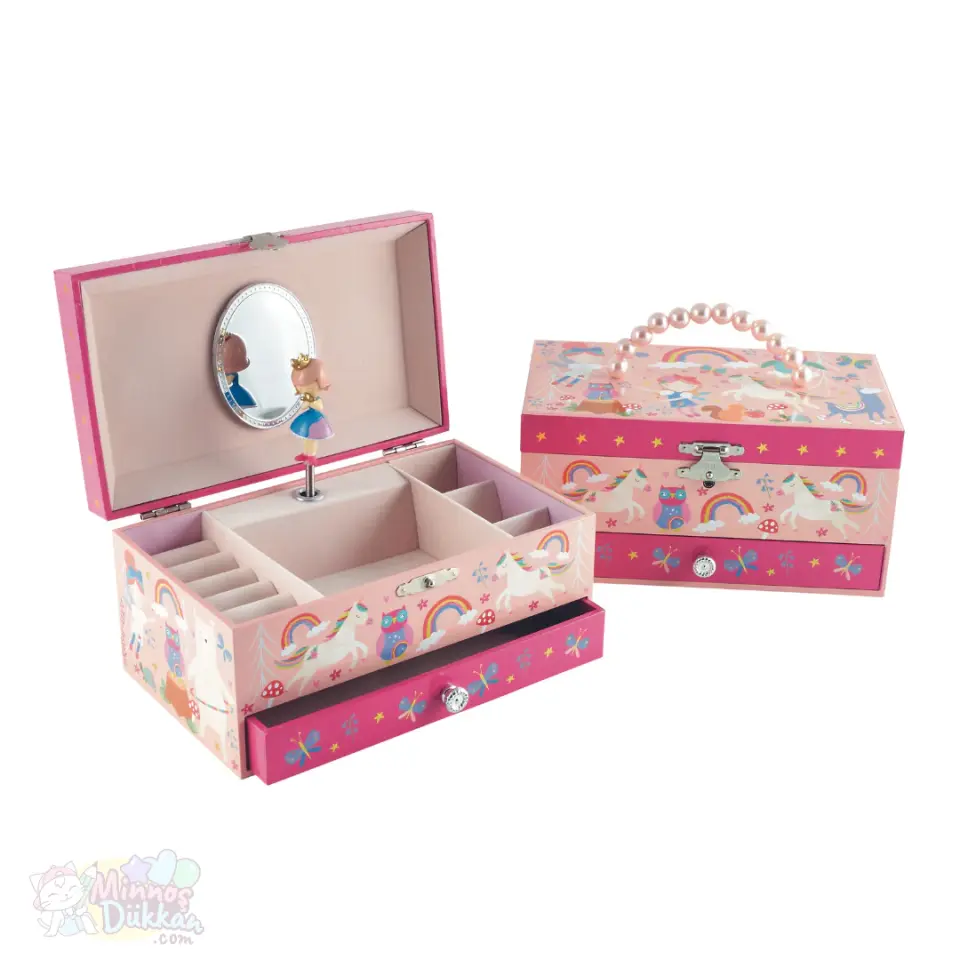 Floss Rock Müzikli Mücevher Kutusu - Rainbow Fairy