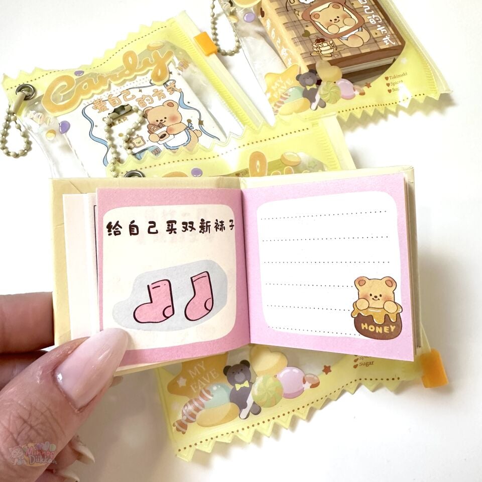 Candy Cüzdanlı Minik Defter