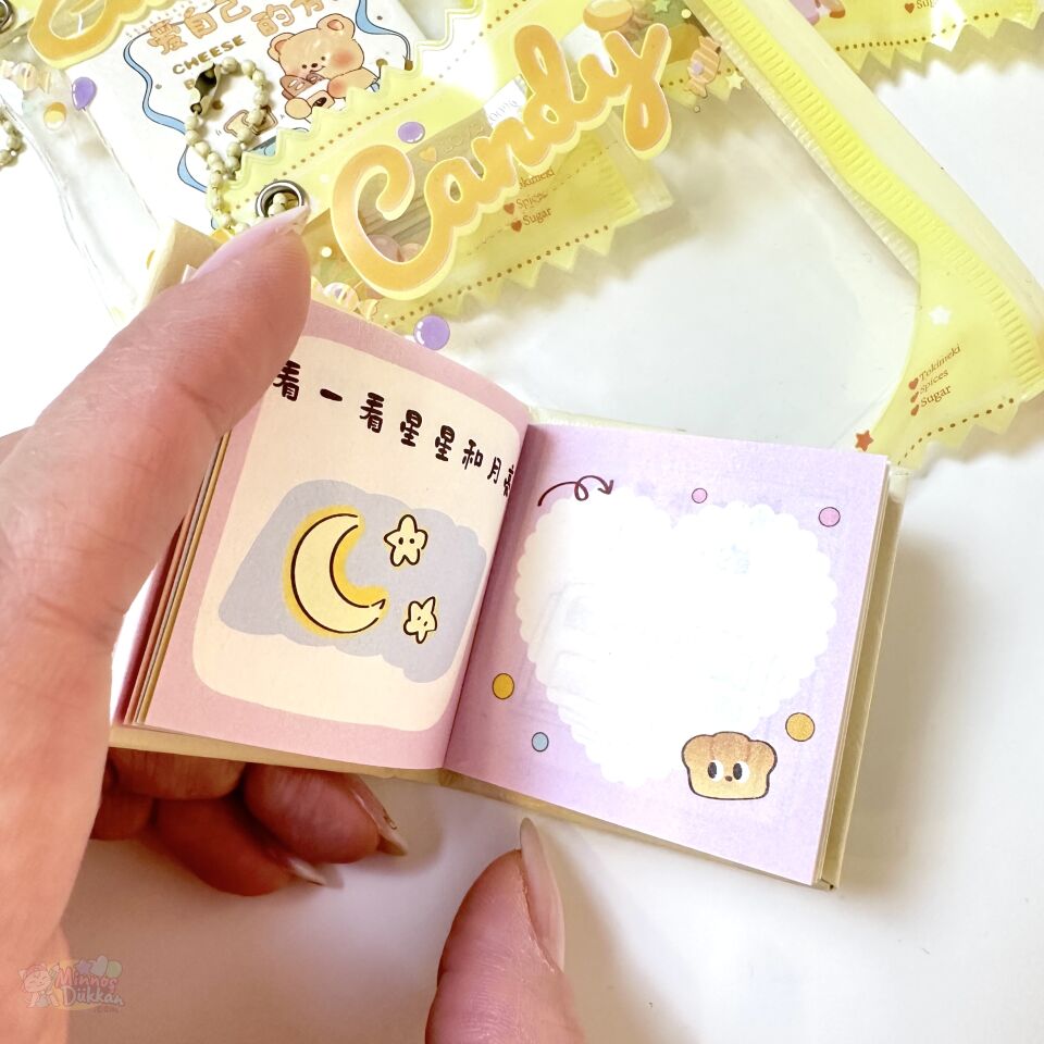 Candy Cüzdanlı Minik Defter
