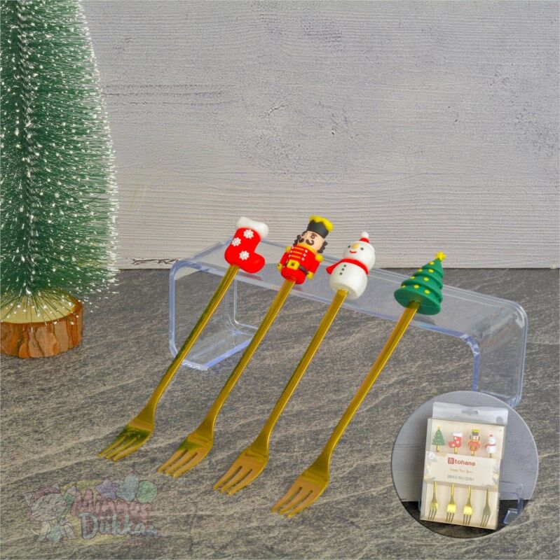 New Year 4lü Tatlı Çatalı