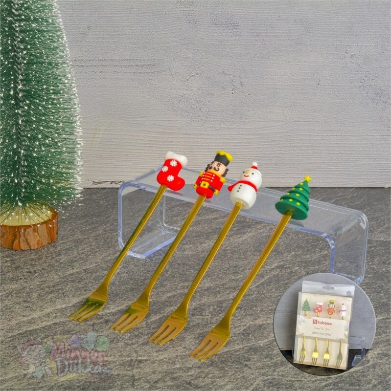 New Year 4lü Tatlı Çatalı