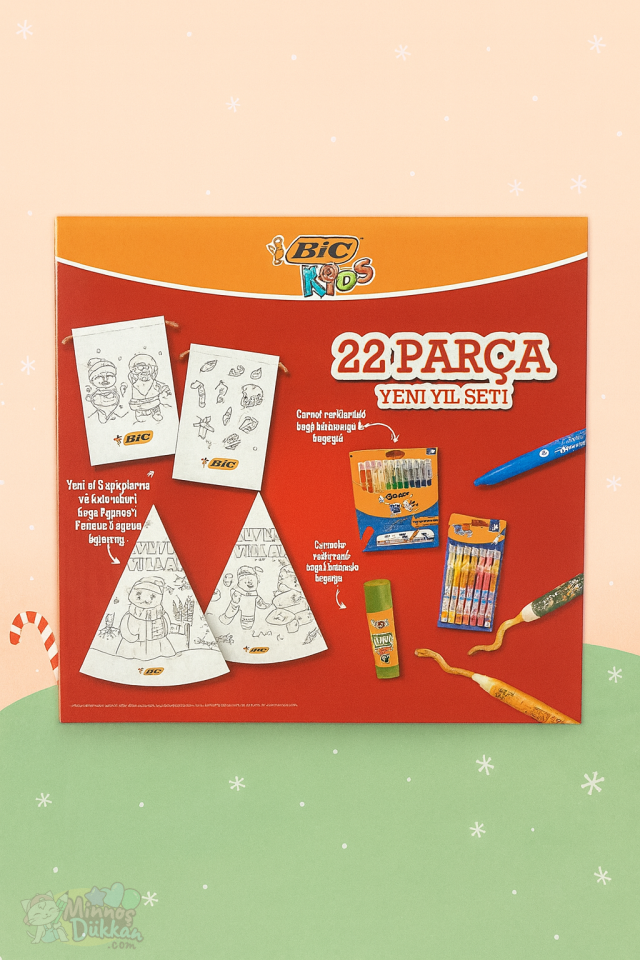 Bic Kids 22 Parça Yeni Yıl Seti