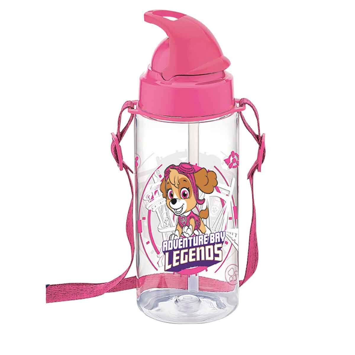 Paw Patrol Pipetli Askılı Tritan Matara 500 Ml