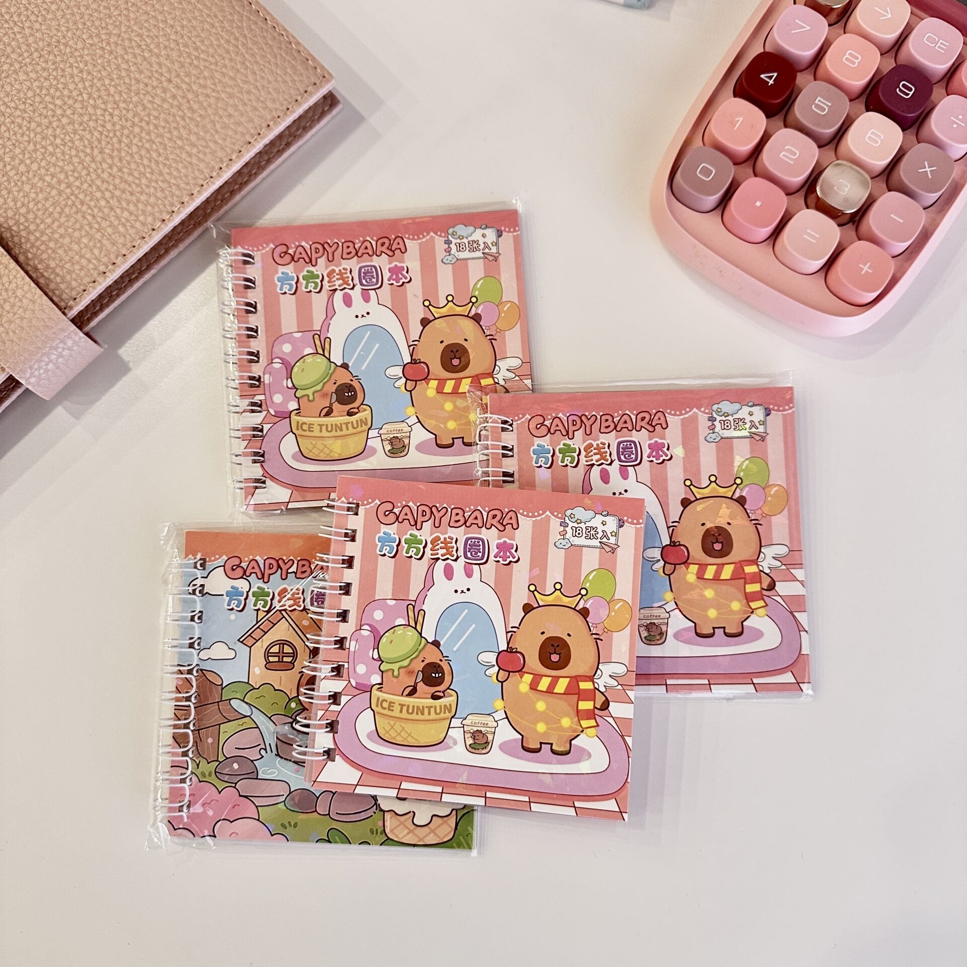 Capy Bara Sticker Defteri