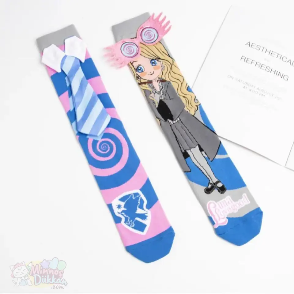 Funny Kravat Kız Çorap