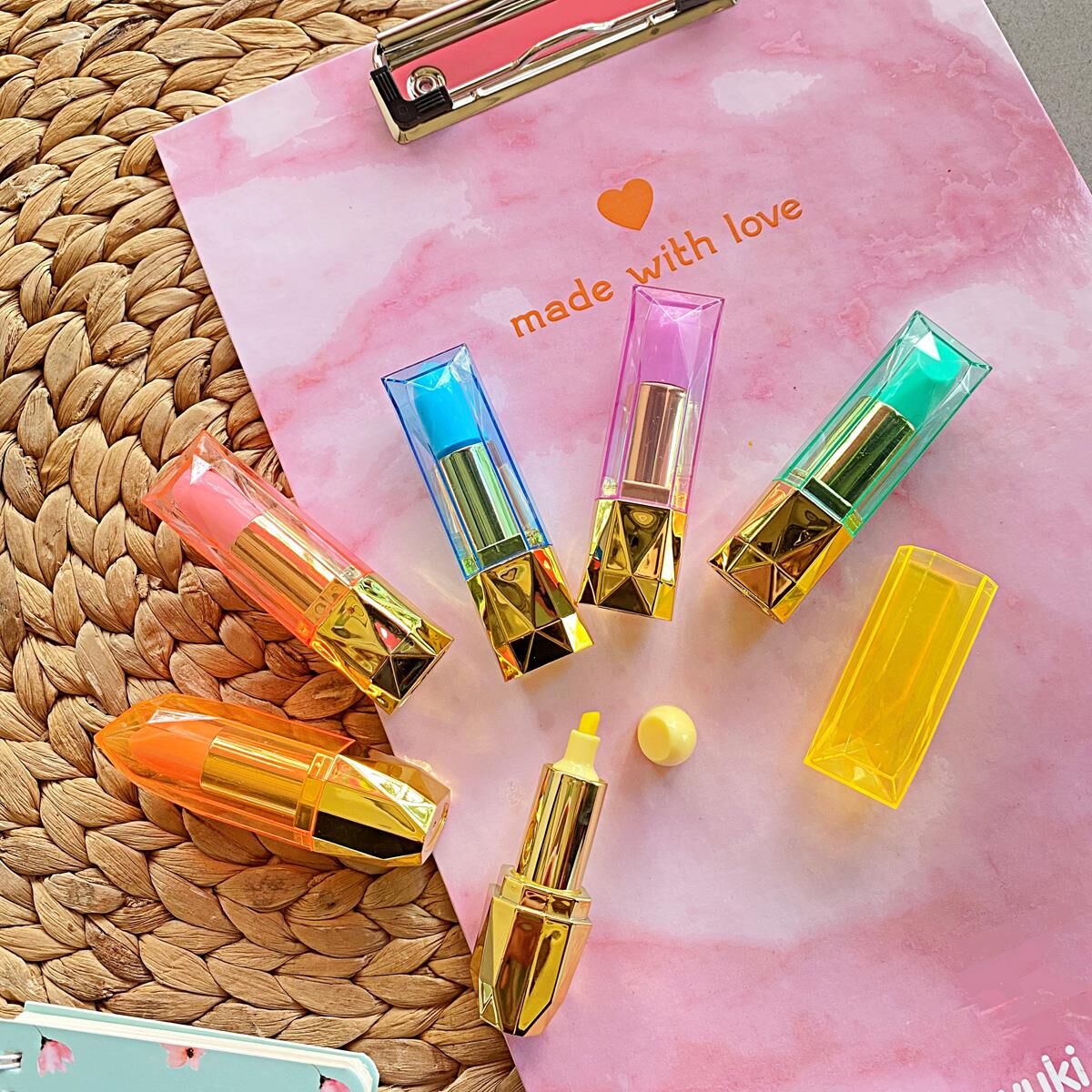 Gold Ruj 6lı Fosforlu Kalem