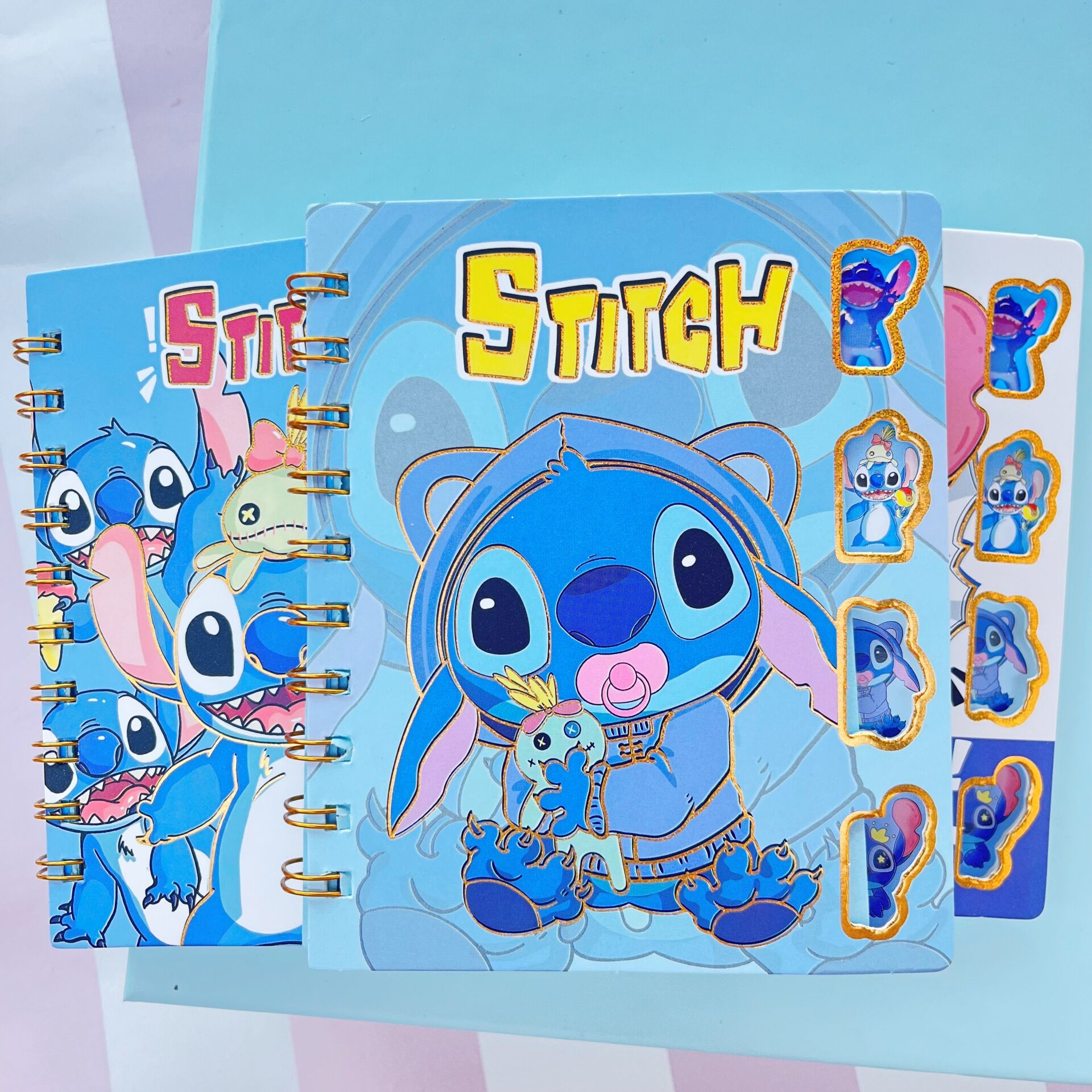 Stitch Ayraçlı Not Defteri Geniş