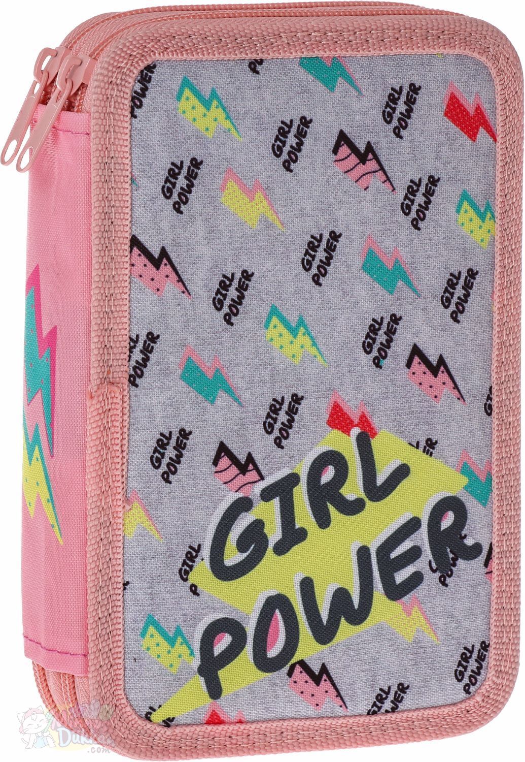 Sazio Girl Power İki Katlı İçi Dolu Kalemkutu