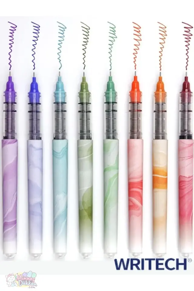 Writech Liquid Ink Roller Kalem - Purple