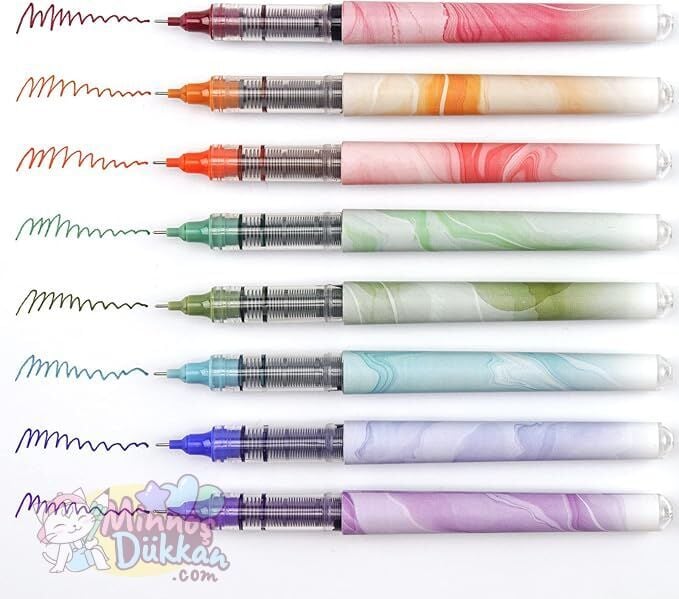 Writech Liquid Ink Roller Kalem - Purple