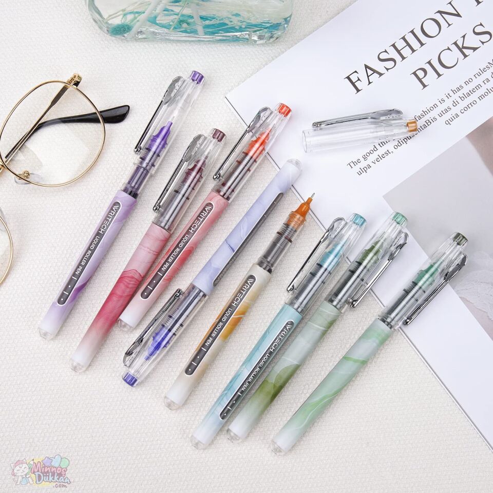 Writech Liquid Ink Roller Kalem - Purple