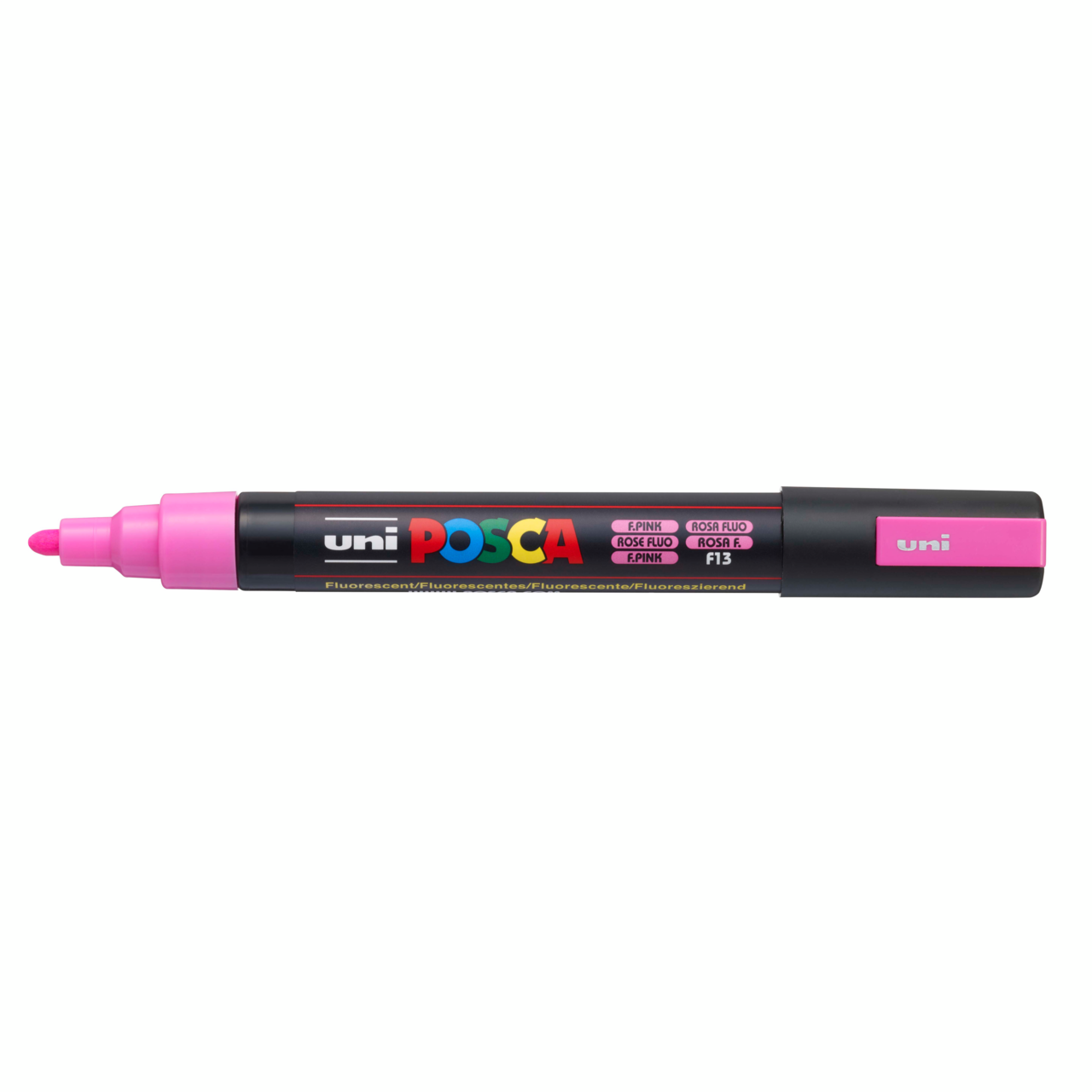 Uni Posca Su Bazlı Poster Markörü (1.8-2.5) Fosforlu Pembe