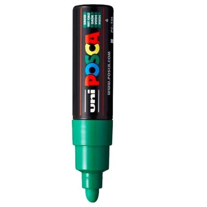 Uni Posca Su Bazlı Poster Markörü (4.5-5.5) Yeşil