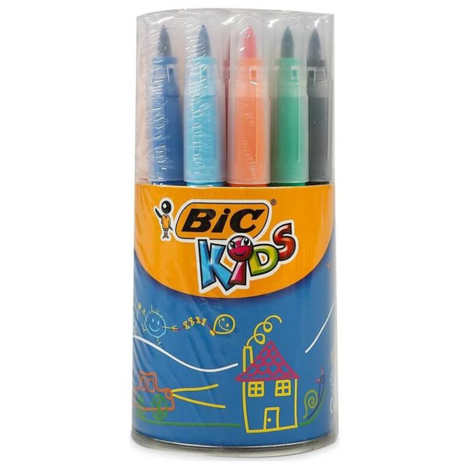 Bic Visaquarelle 18 Renk Fırça Uçlu Keçeli Kalem