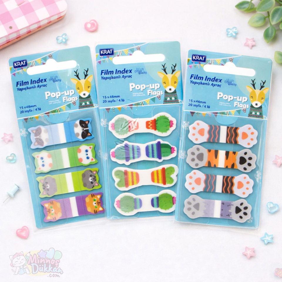 Kraf Desenli Yapışkanlı Film İndex