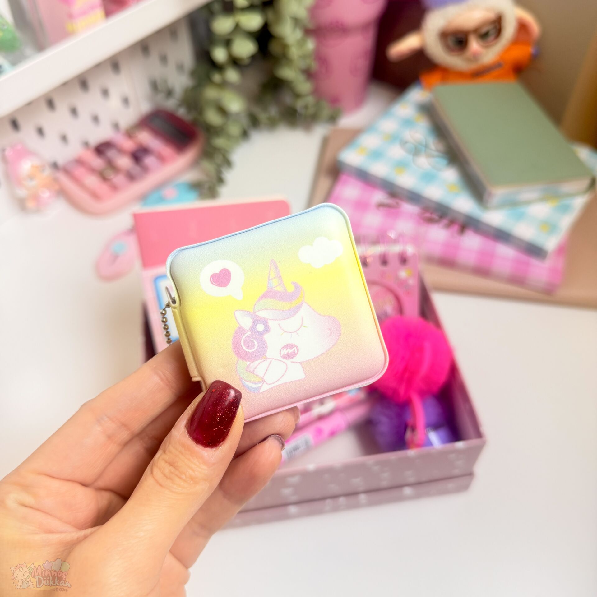 Piano Unicorn Puffy Kapak Bloknot